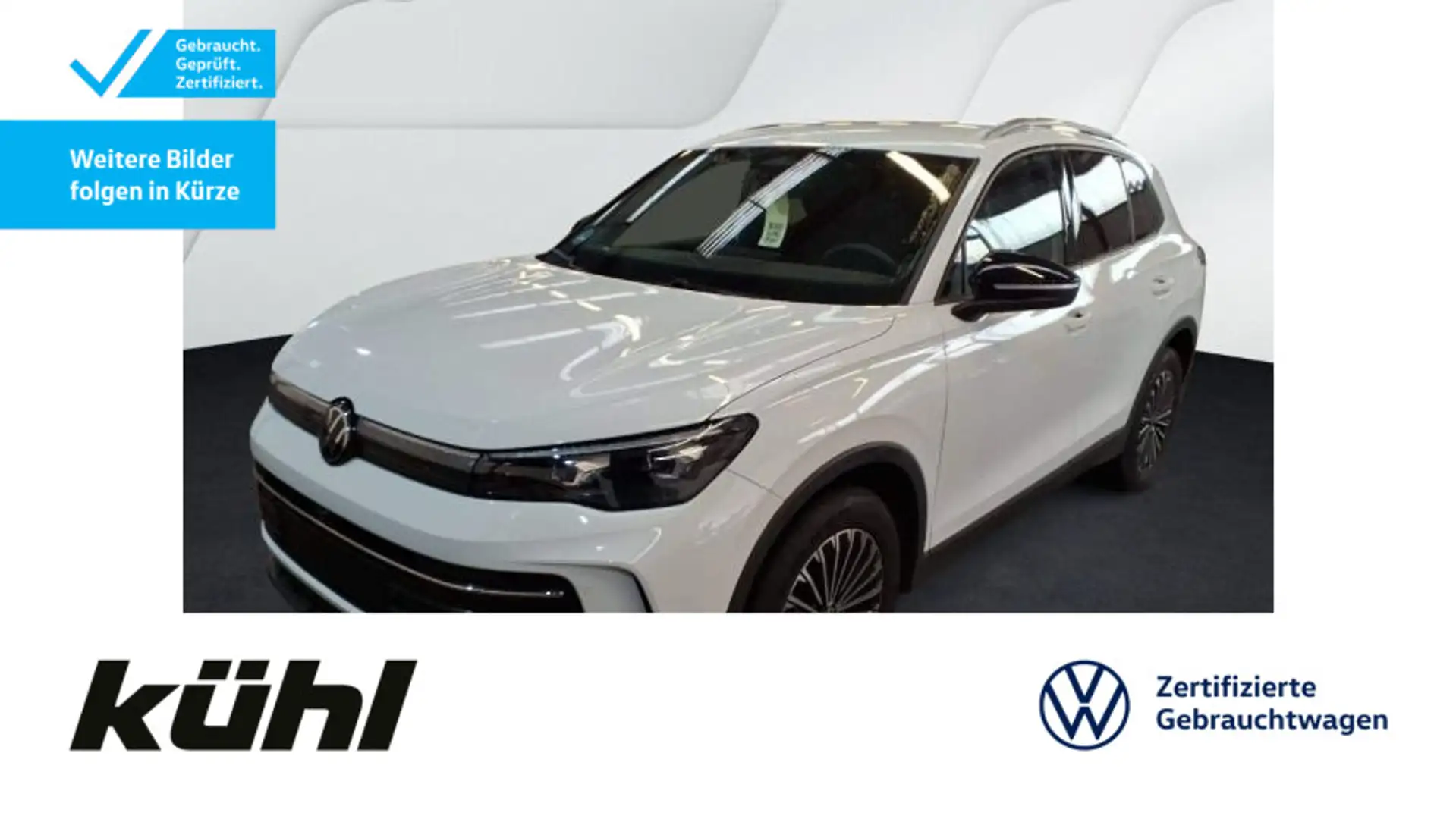 Volkswagen Tiguan 1.5 eTSI DSG Goal IQ.Light/ACC/360°/App/N Weiß - 1