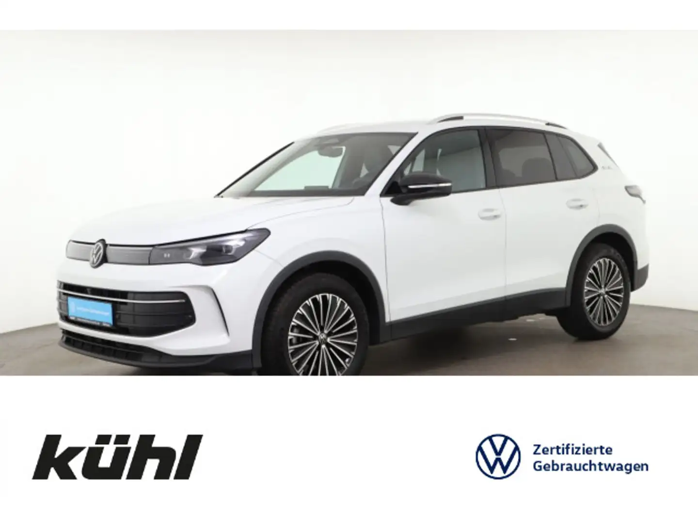 Volkswagen Tiguan 1.5 eTSI DSG Goal IQ.Light/ACC/360°/App/N Weiß - 1
