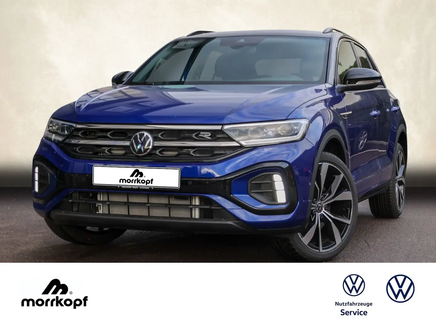 Volkswagen T-Roc 1.5TSI DSG R-Line +BLACK+AHK+ Sportpaket LED Blau - 2