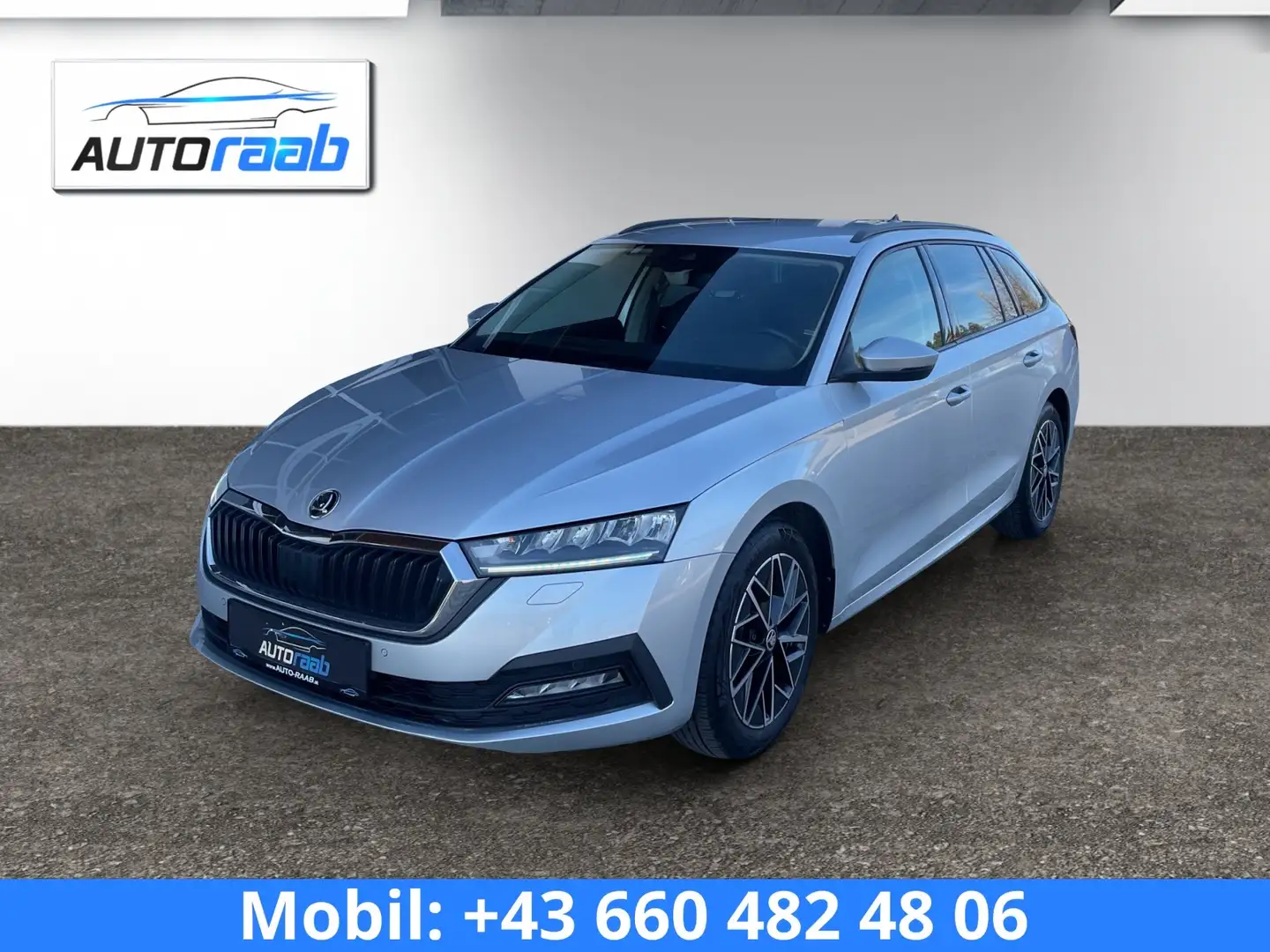 Skoda Octavia Clever 2,0 TDI DSG *AHV*DIGITAL*RFK*LED*APP*ACC* Silber - 1