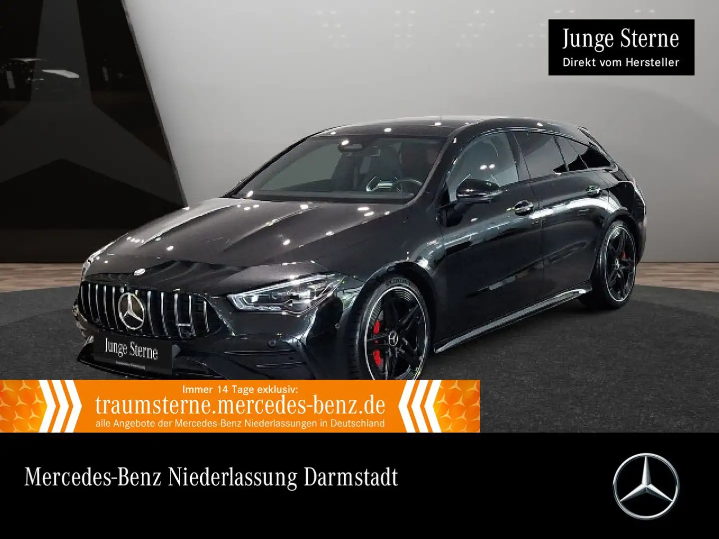 Mercedes-Benz CLA 35 AMG CLA 35 4M AMG+PANO+360°+MULTIBEAM+PERFSITZE+HUD Schwarz - 1