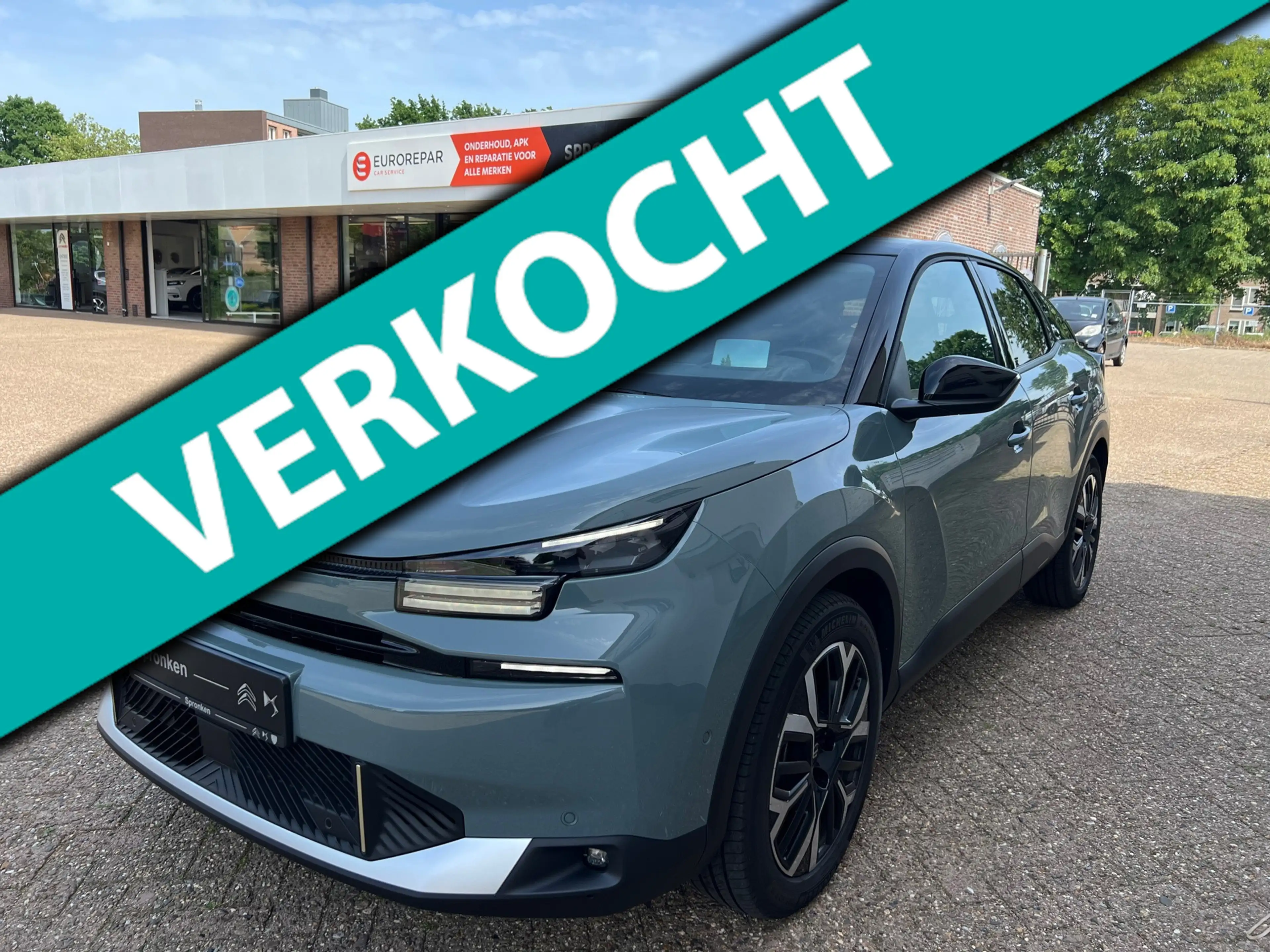 Citroen E-C4 Electric Max 156pk 54 kWh Camera voor/achter-Keyless-Navi-H