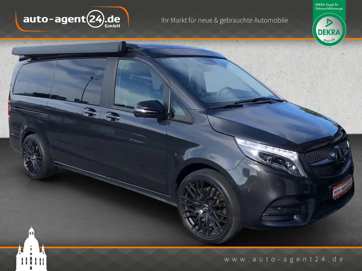 Mercedes-Benz V 300 L Marco Polo AMG Edt./MBux/Distro/360/AHK Gris - 1