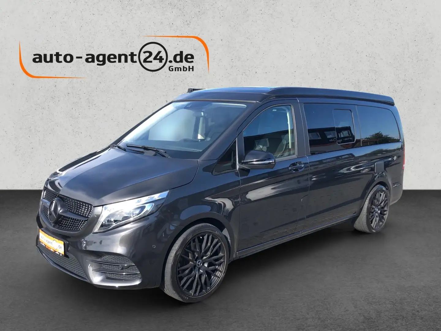 Mercedes-Benz V 300 L Marco Polo AMG Edt./MBux/Distro/360/AHK Gris - 2