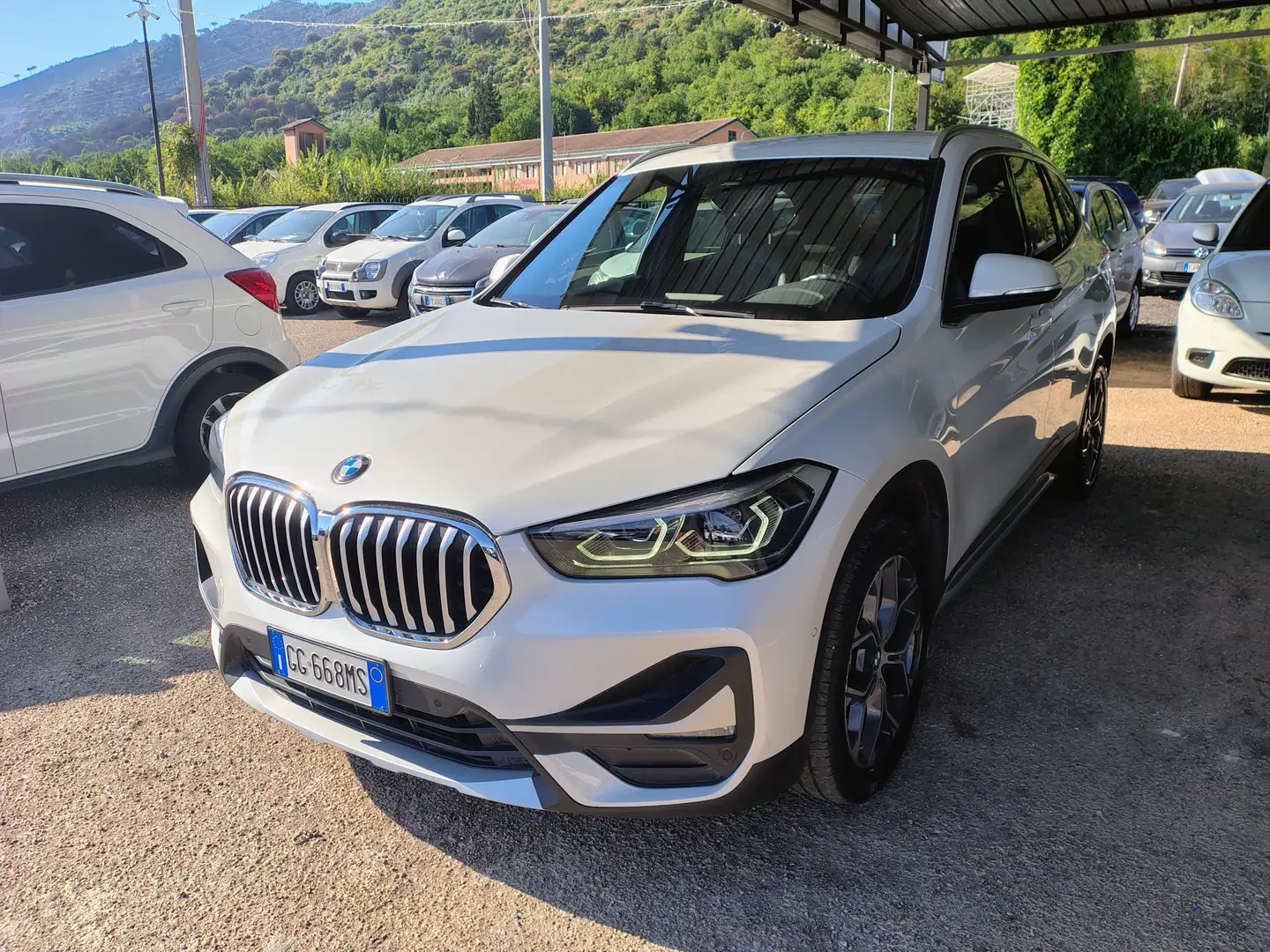 BMW X1 X1 F48 2019 sdrive18d xLine Plus auto Bianco - 1