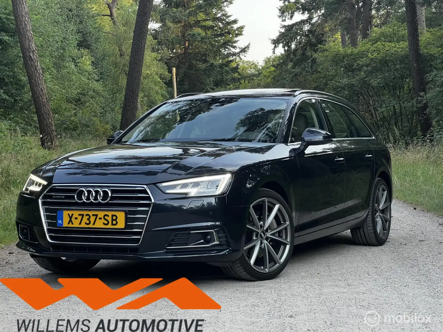 Audi A4 Avant 3.0 TDI quattro Sport Pro Line S Automaat/Pa Blau - 1