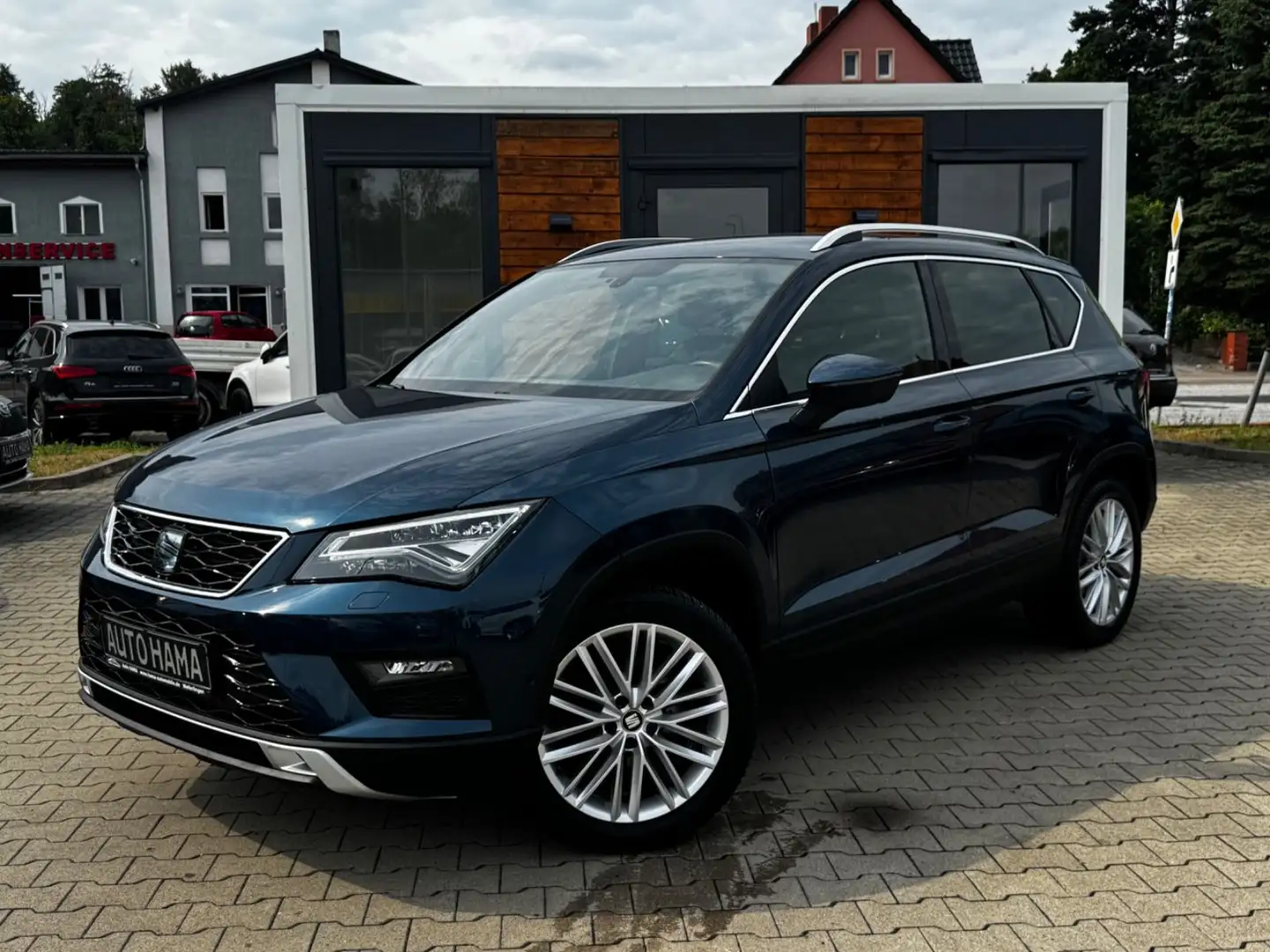 SEAT Ateca Xcellence 2.0 TDI 4Drive 190PS NAV*AHK*LED Bleu - 1