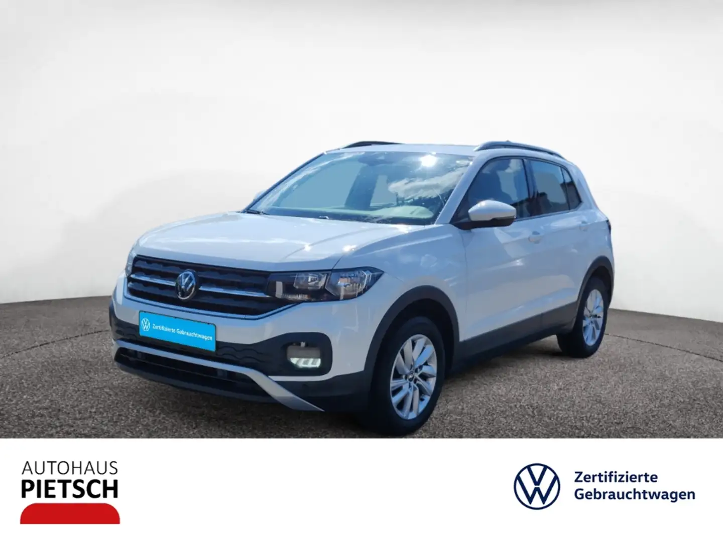 Volkswagen T-Cross 1.0 TSI Life AHK ACC AppConnect Kamera Weiß - 1