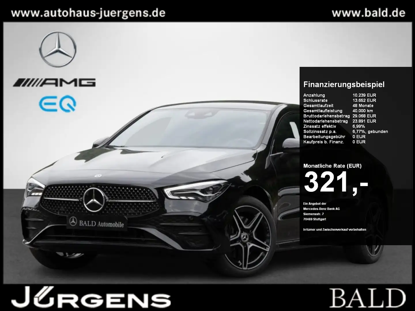 Mercedes-Benz CLA 250 e AMG/-Advanced/LED/360/Amb/Night/18" Zwart - 1