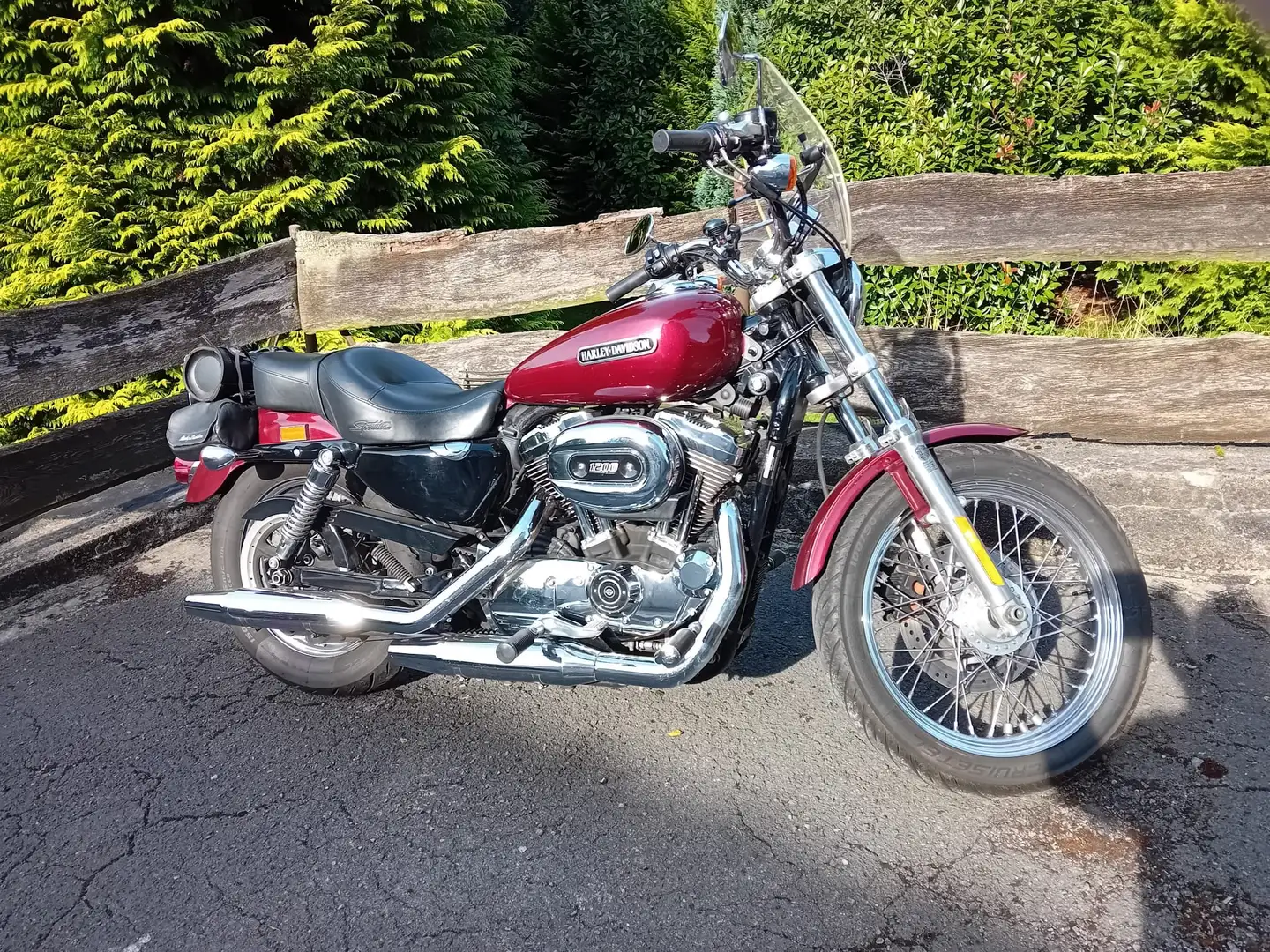 Harley-Davidson Sportster 1200 XL 1200 Low Rouge - 1