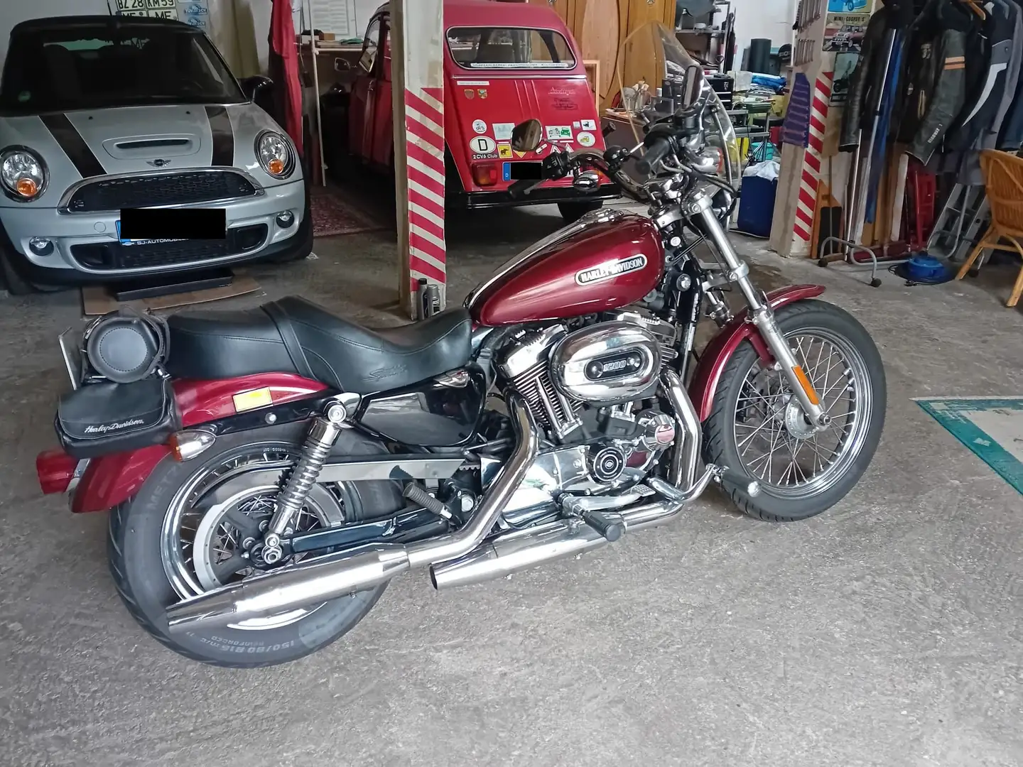 Harley-Davidson Sportster 1200 XL 1200 Low Rouge - 2