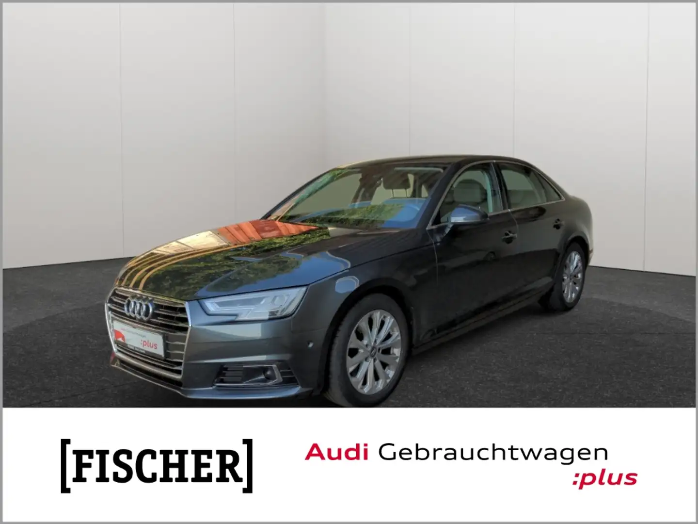 Audi A4 Limousine 2.0TDI ultra Design LED Navi SHZ Vorber. Grau - 1