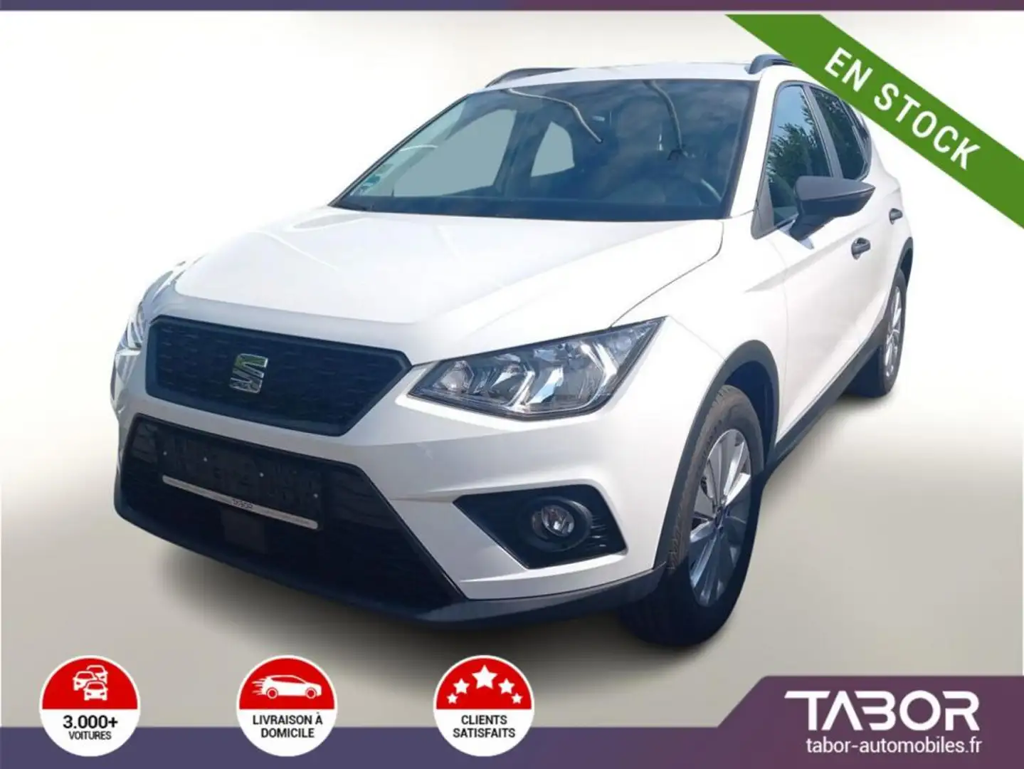 SEAT Arona 1.0 TSI 95 Reference Radars 16Z Blanc - 1