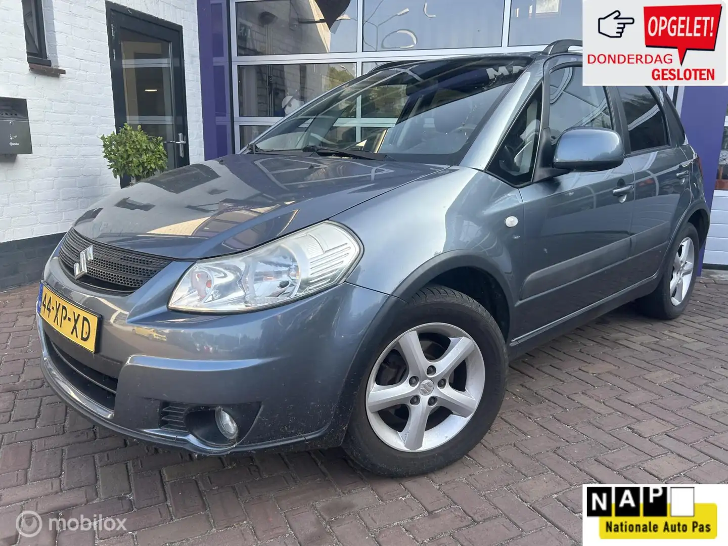 Suzuki SX4 1.6 Comfort * AIRCO * TREKHAAK * LM * METALLIC Grijs - 1
