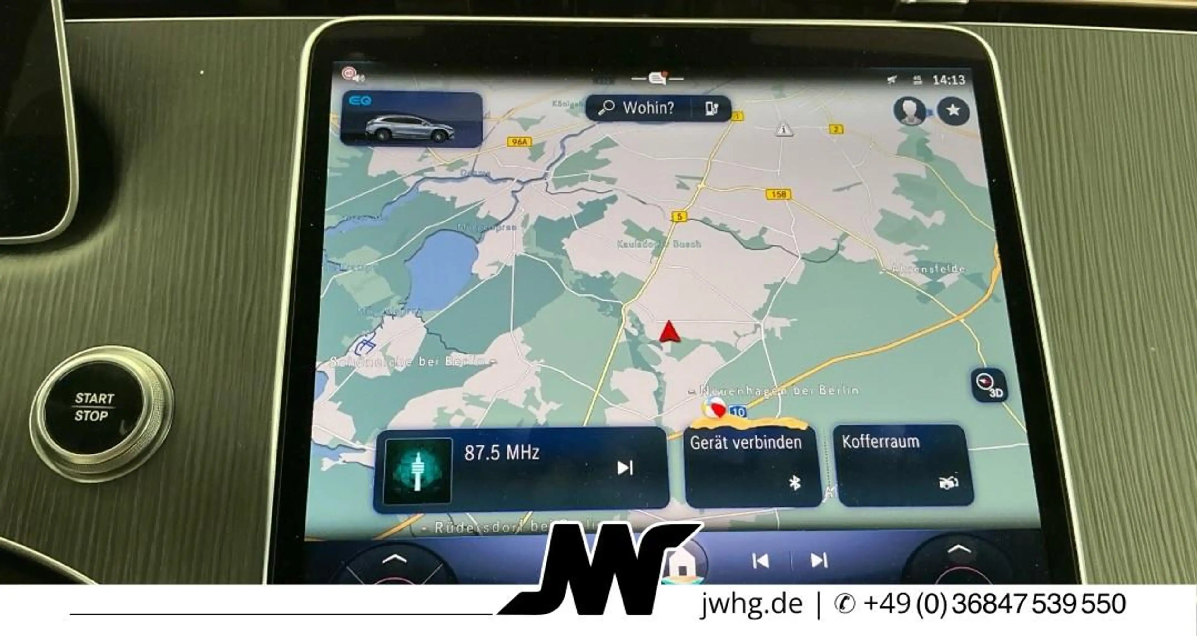 Mercedes-Benz EQS SUV EQS 450+ SUV 7 Si DISTRONIC/PANO/AHK/AIR/21ZOLL — photo 14