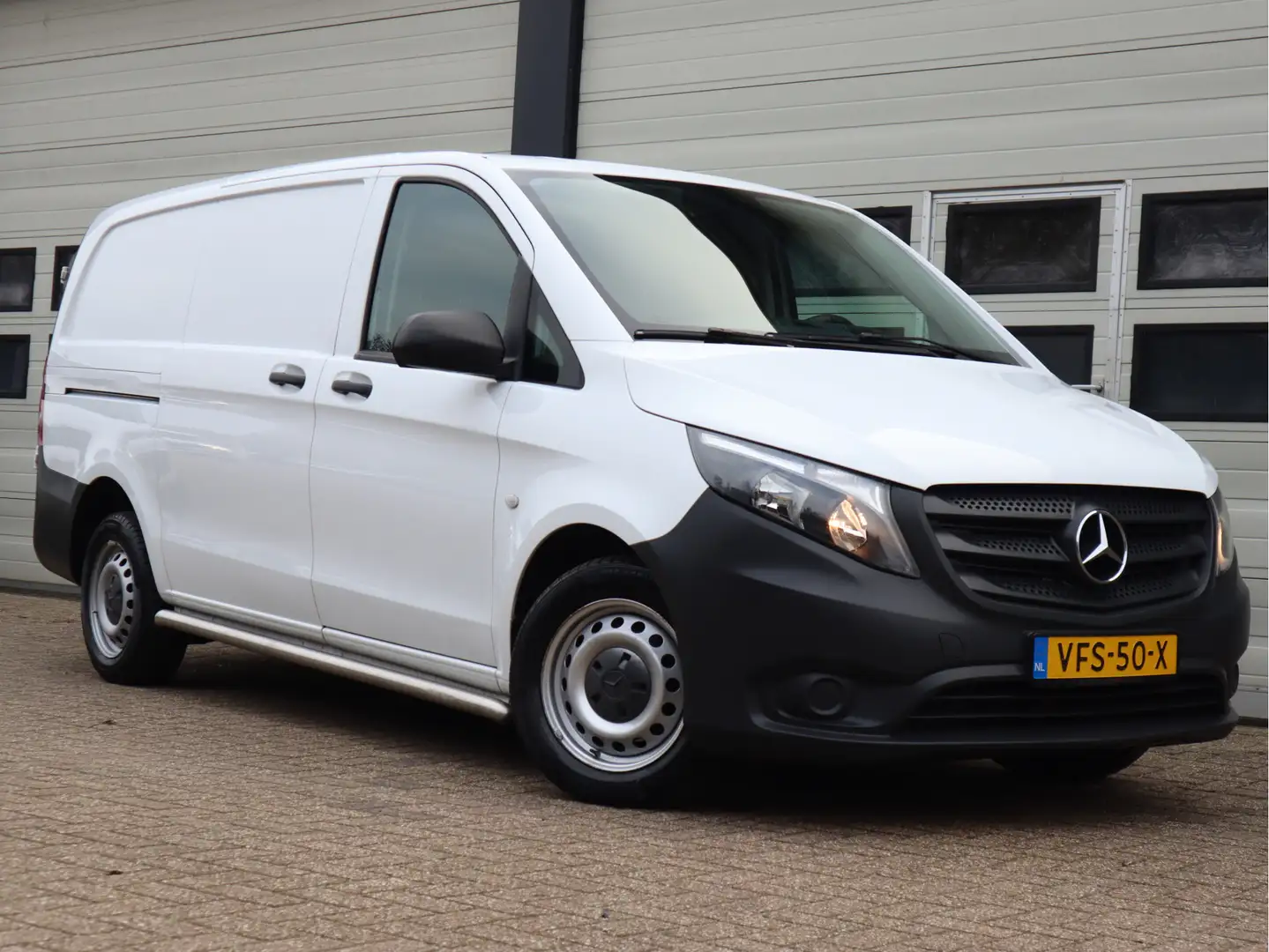 Mercedes-Benz Vito 114 CDI Euro 6 Automaat Lang L2 - Cruise - Airco Blanc - 2