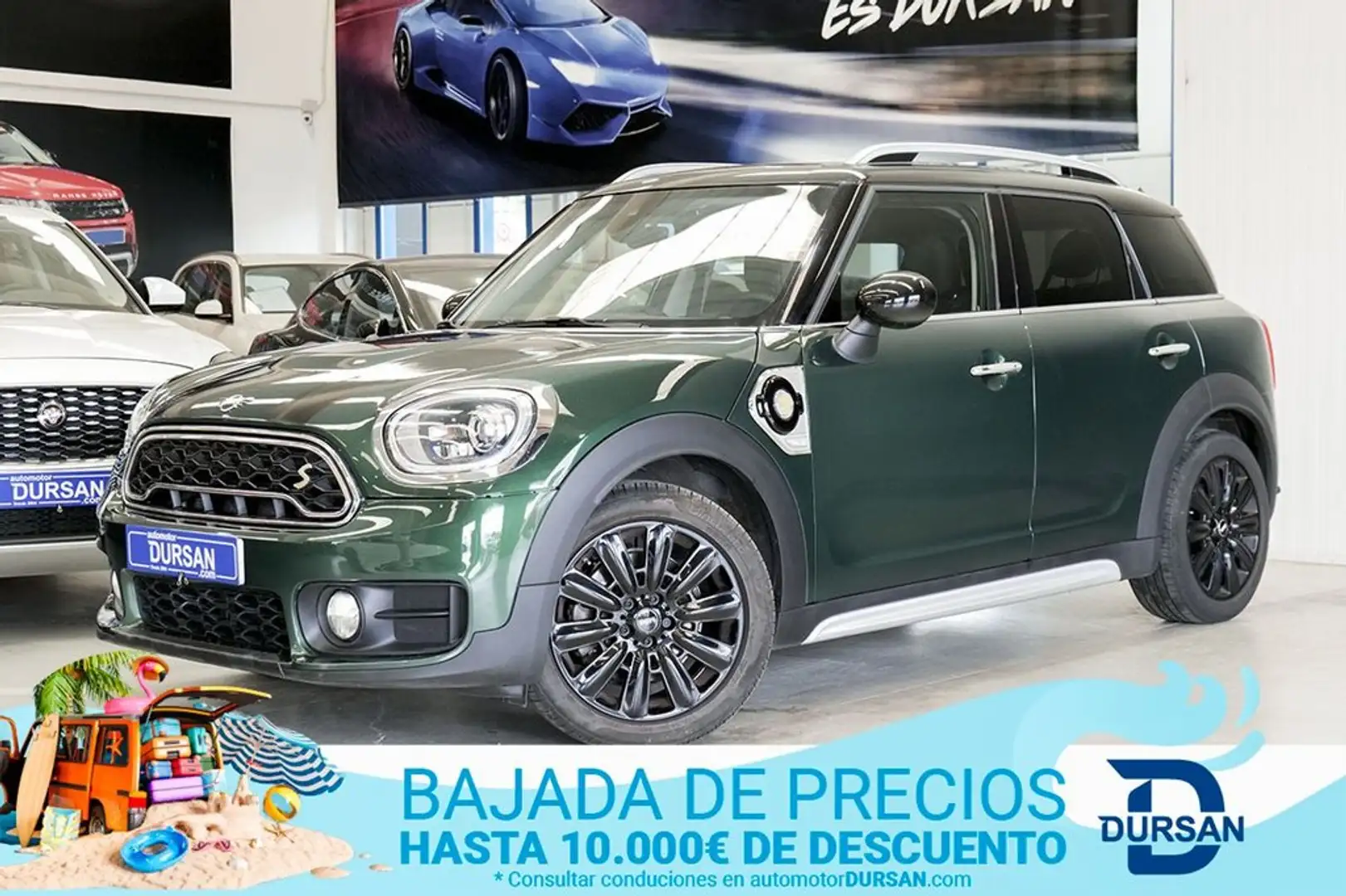 MINI Countryman E Cooper S ALL4 Зелений - 1
