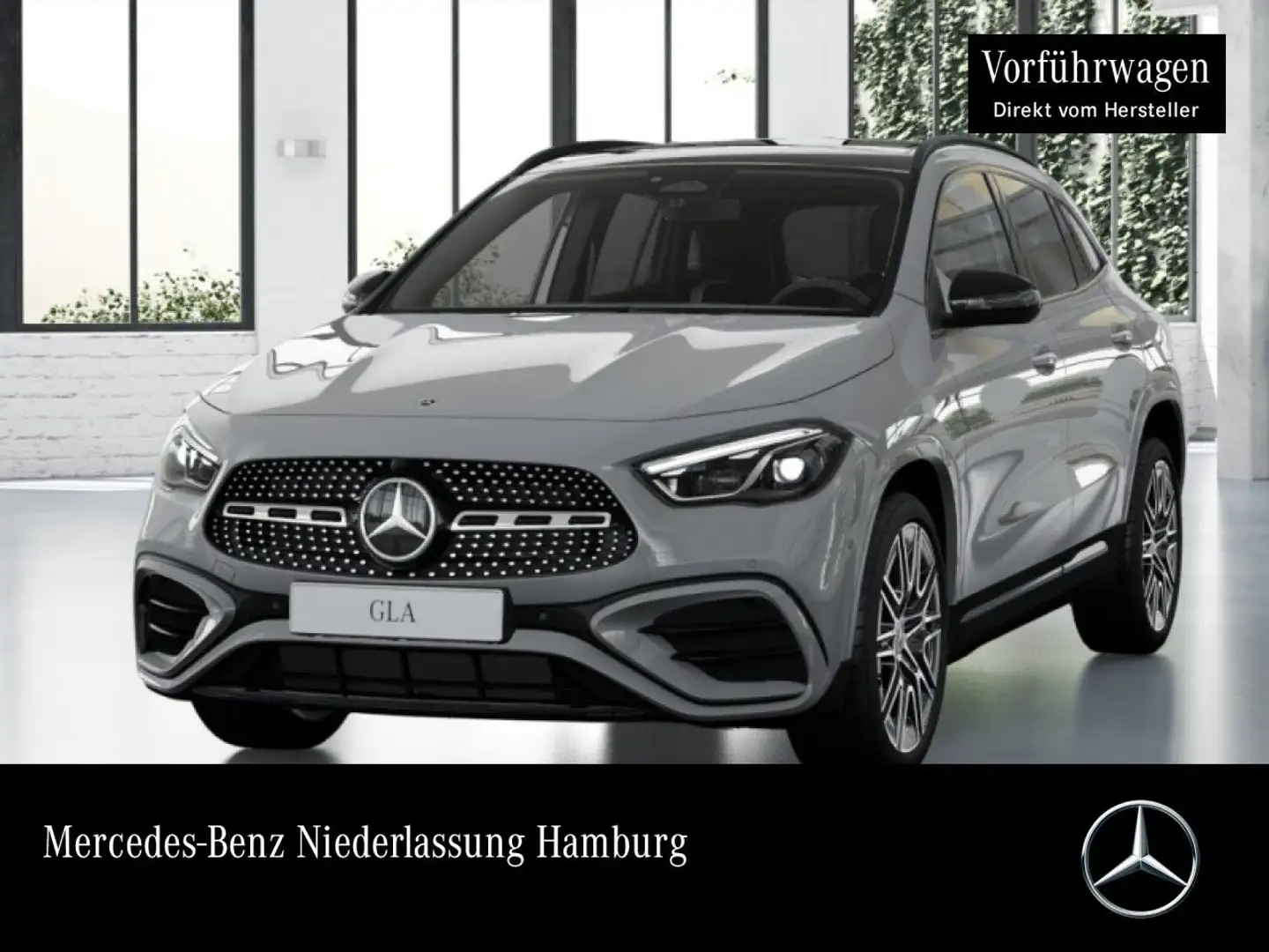 Mercedes-Benz GLA 200 AMG+NIGHT+PANO+AHK+MULTIBEAM+KAMERA+TOTW Grau - 1