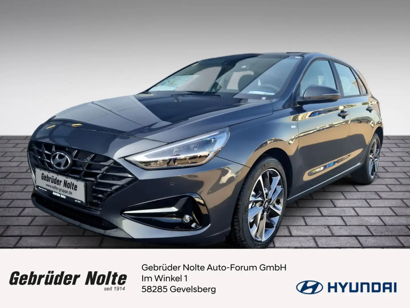 Hyundai i30 1.0 T-GDI Trend PDC SHZ KAMERA NAVI LED Grau - 1
