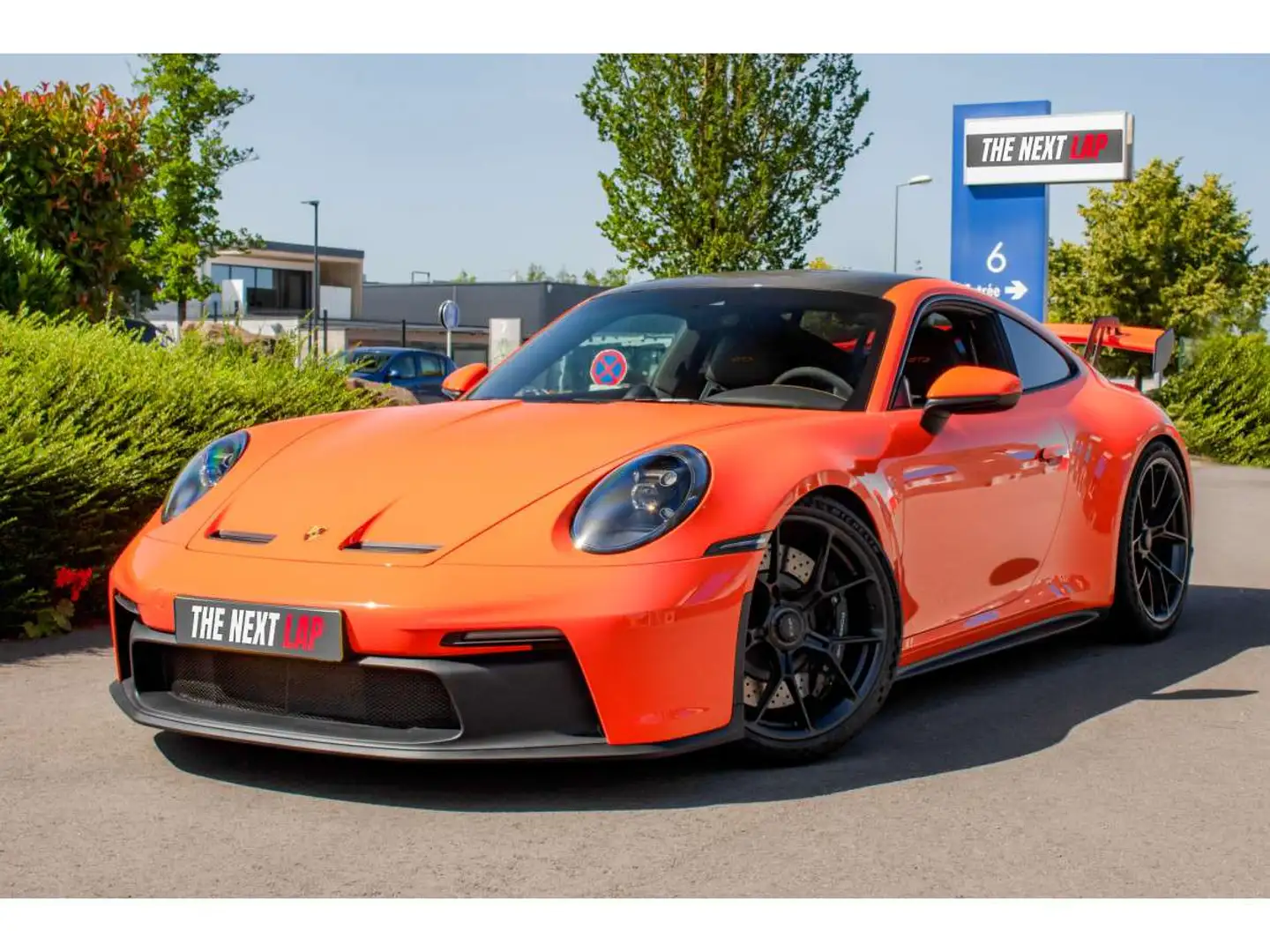 Porsche 911 992 GT3 PTS GULF ORANGE Zwart - 1