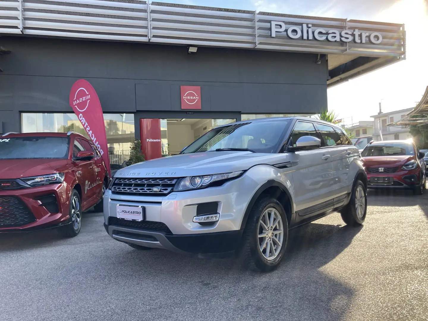Land Rover Range Rover Evoque 2.2 td4 Pure 150cv auto 9m CRUISE PDC PELLE Grigio - 1