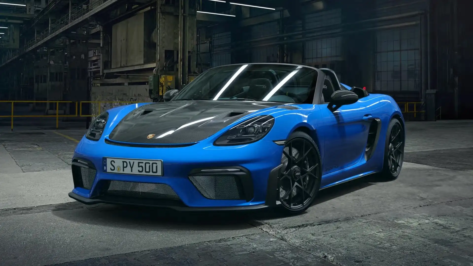 Porsche 718 Spyder RS PDK - PRONTA CONSEGNA - PACK WEISSACH Blu/Azzurro - 1
