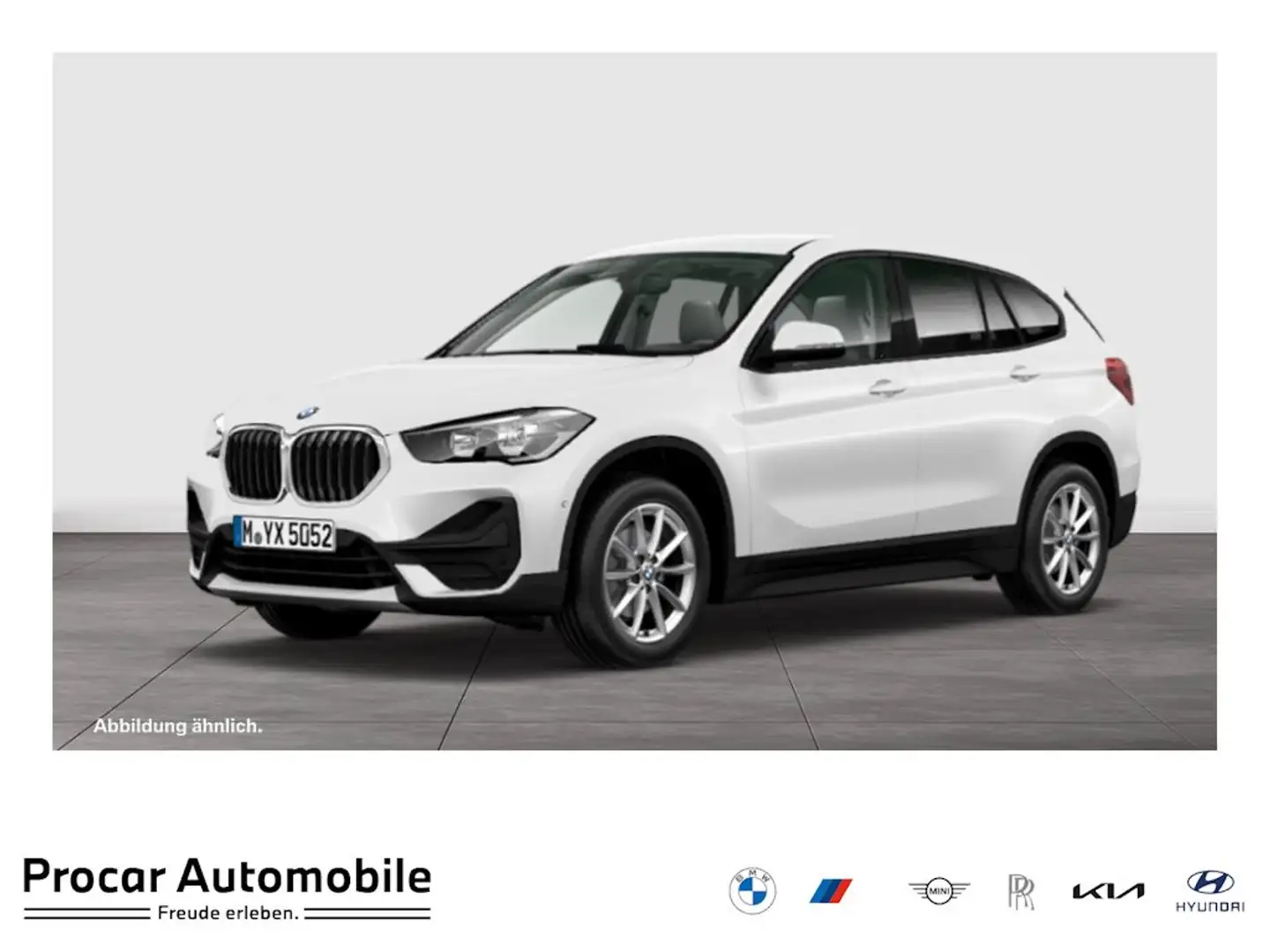 BMW X1 xDrive18d HUD NAVI PDC V+H DAB Parkass. LM Weiß - 1