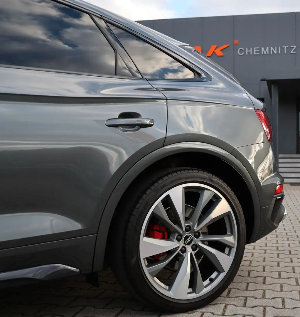 Audi SQ5 Sportback quat. B&O Pano Optik Luft Garantie Szürke - 2