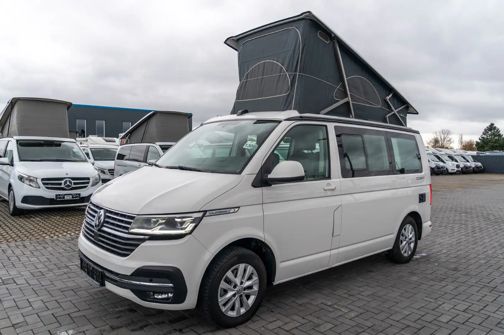 Volkswagen T6 California T6.1 California Ocean Blanc - 2