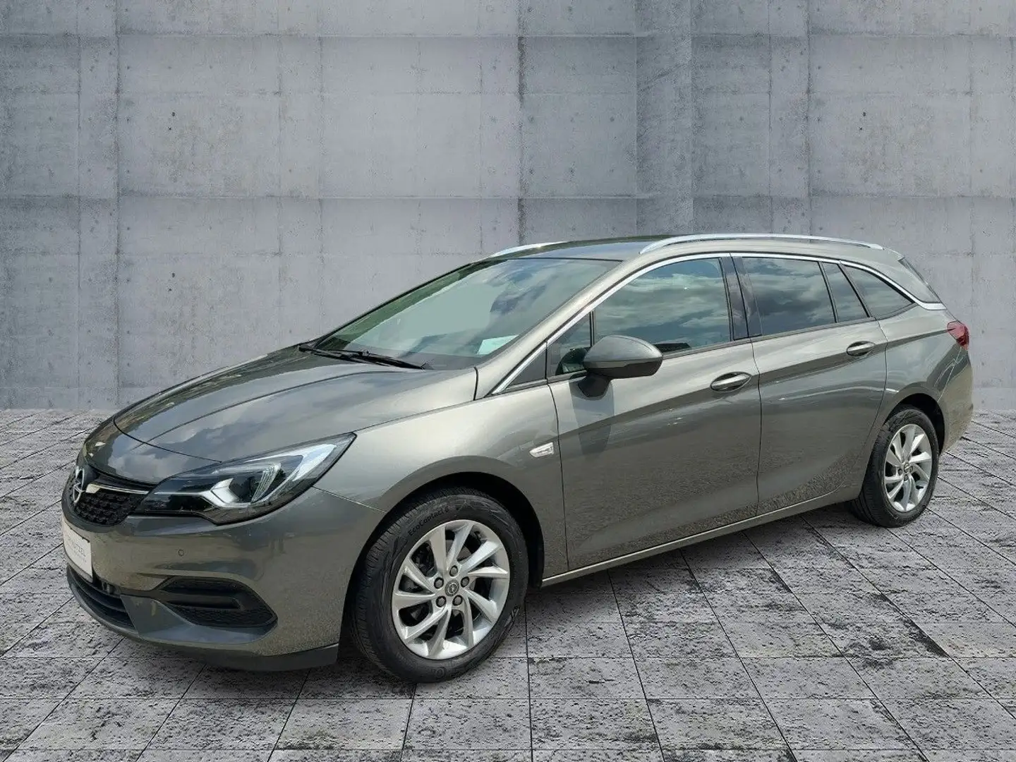 Opel Astra K 1.2 T ELEGANCE LED+NAVI+SHZ+RFK+MFL+DAB Grijs - 2