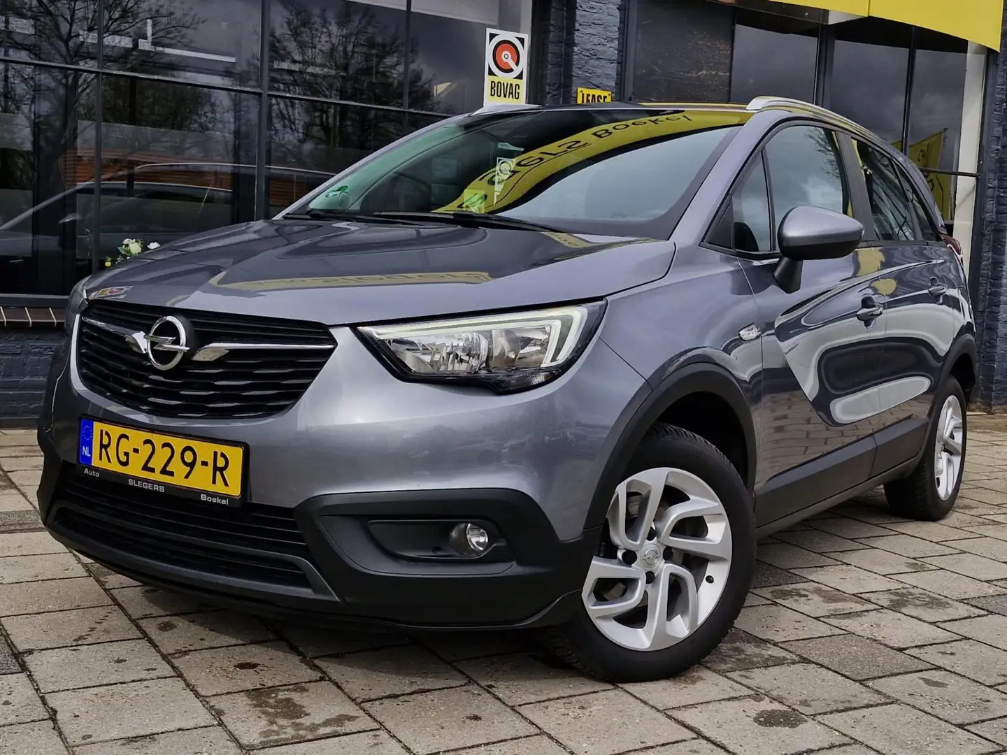 Opel Crossland X 1.2 Turbo Online Edition Trekhaak | Apple Carplay Gris - 2