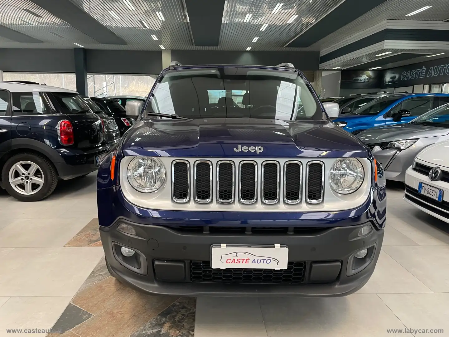 Jeep Renegade 2.0 Mjt 140 CV 4WD AD.L.Limited +GANCIO TRAINO Blu/Azzurro - 2