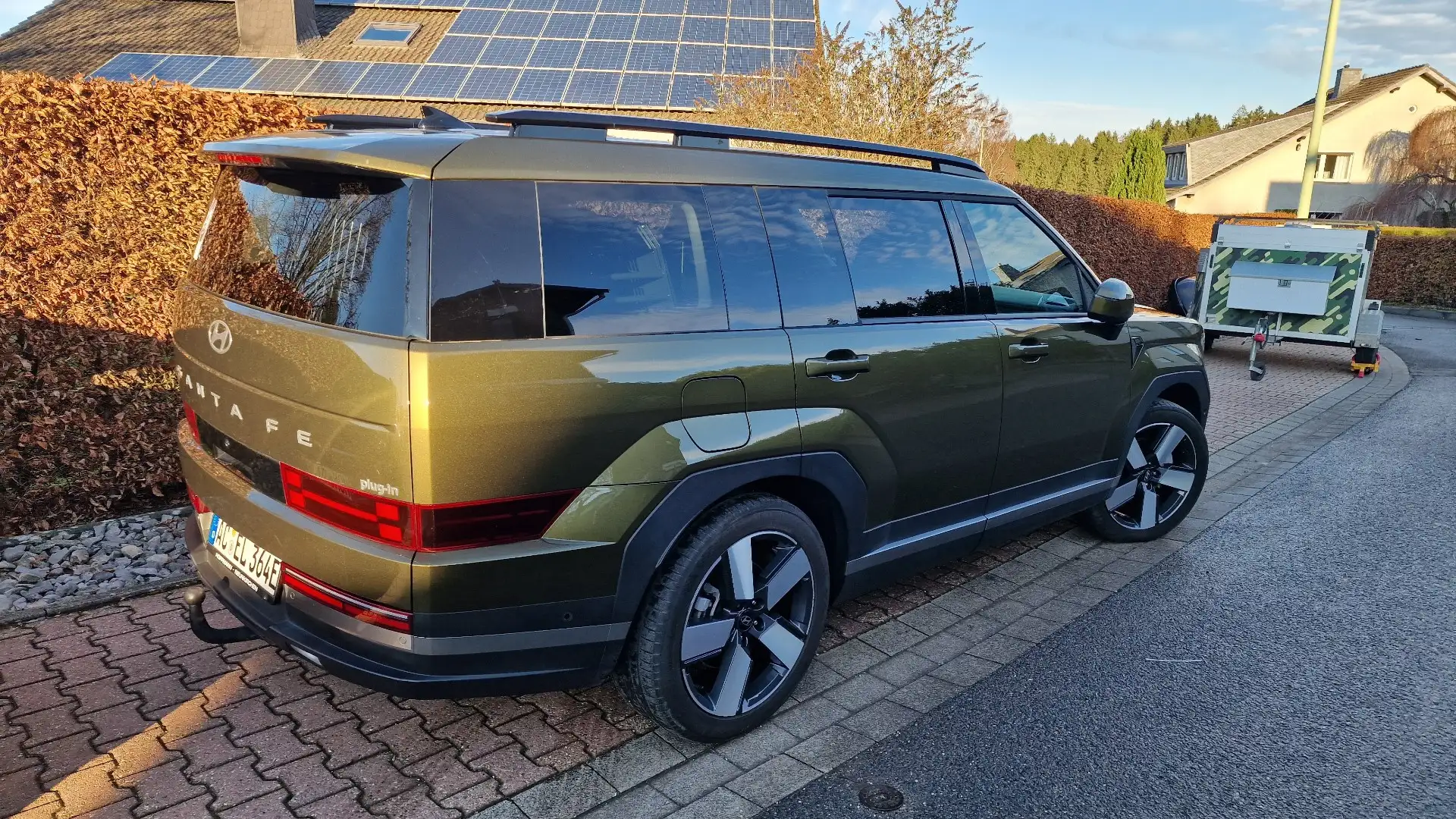 Hyundai SANTA FE 1.6 Plugin-Hybrid 4WD Signature Grün - 2