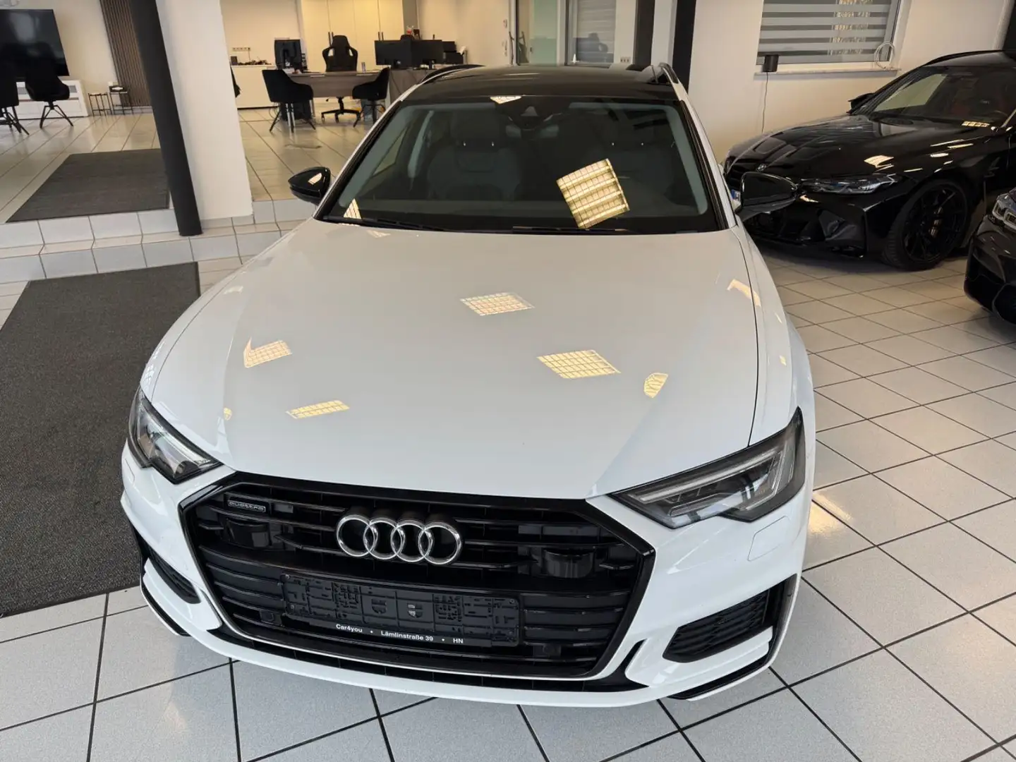 Audi A6 Avant 55 TFSI e quattro S-Line Matrix PanoACC Weiß - 2