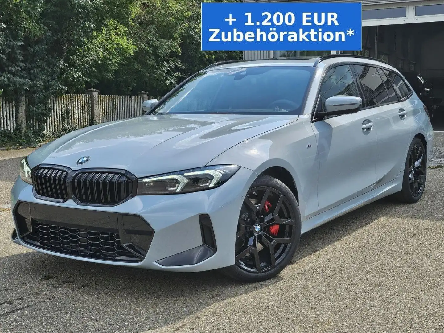 BMW 330 i T.xDr M Pro HUD SuView.PanoD.Ha/Ka AHK 19" Grau - 2