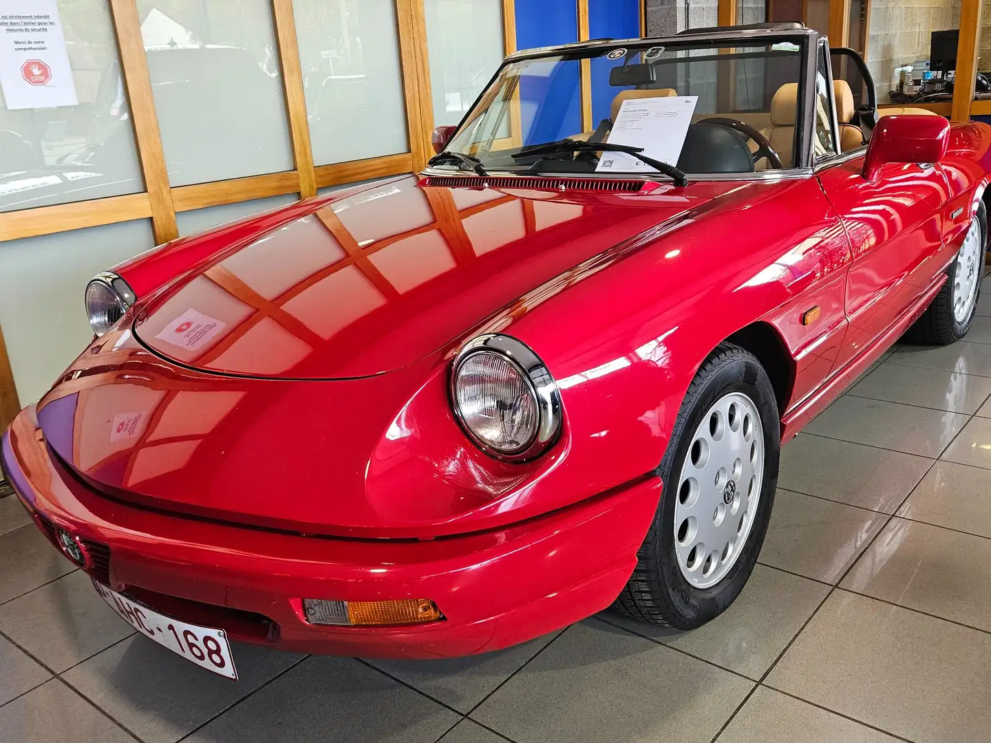 Alfa Romeo Spider Rojo - 1
