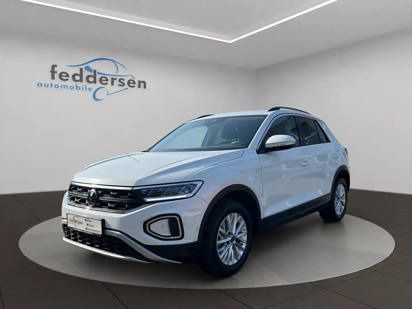 Volkswagen T-Roc Life 1.0 TSI Navi LED DAB+ Sitzheizung KLIMA ALU Weiß - 2