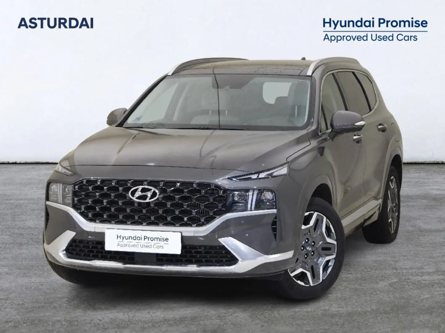 Hyundai SANTA FE 1.6TGDI HEV Tecno 7pl 2WD 6AT Marrón - 1