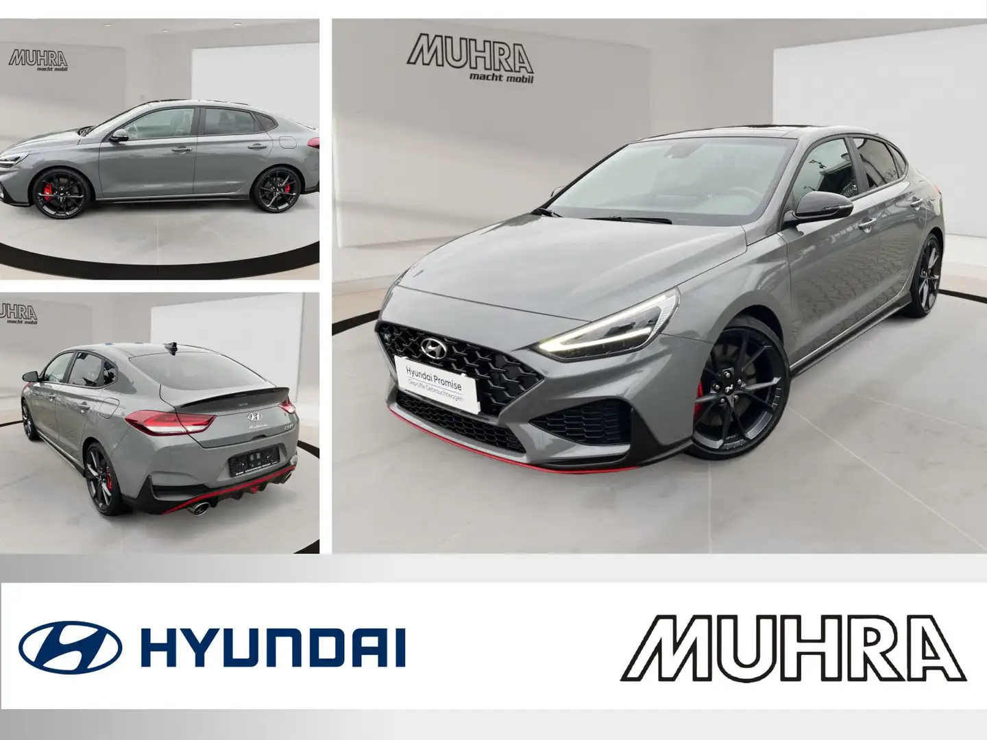 Hyundai i30 Fastback N Performance N Schalensitze Panorama DCT Gris - 1
