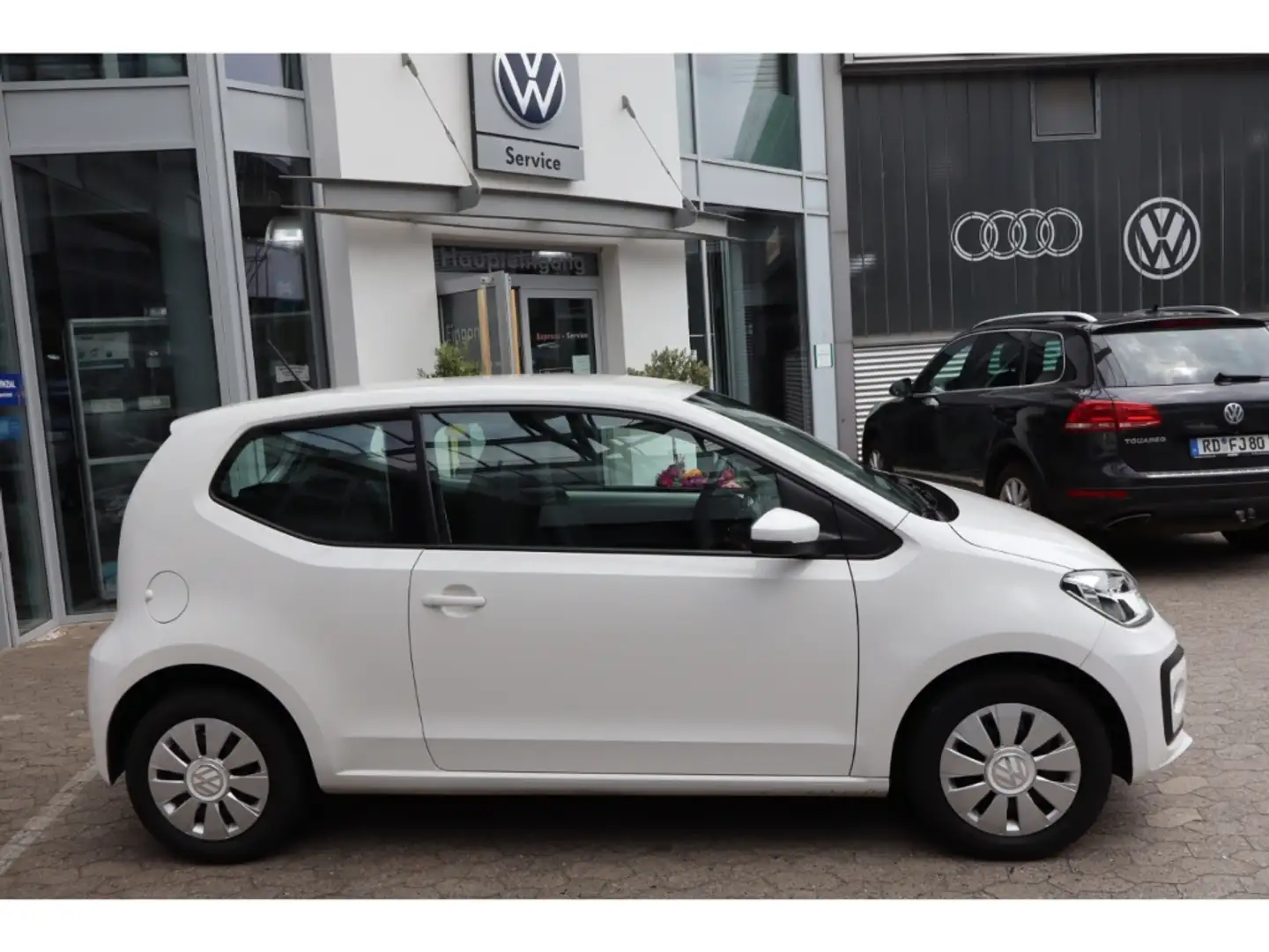 Volkswagen up! 1.0 Klima,SH,RFK,GJR move Weiß - 2