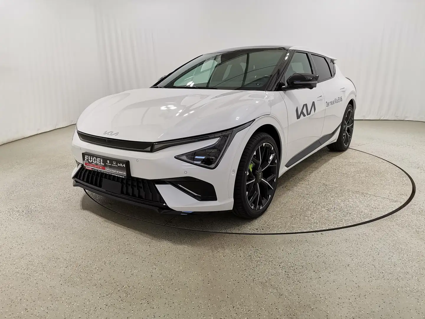 Kia EV6 84 kWh GT 4WD 360°|Pano|HuD|WP Weiß - 2