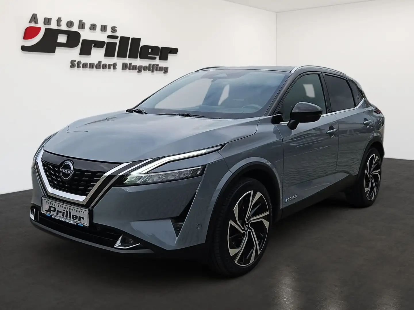 Nissan Qashqai 1.5 VC-T e-Power Tekna+/Leder/PGD/Apple Grigio - 1