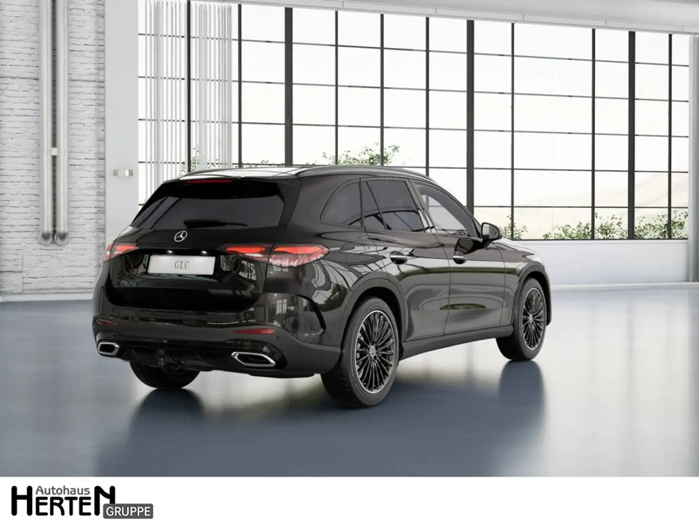 Mercedes-Benz GLC 450 d 4M AMG+NIGHT+PANO+HUD+VOLLAUSSTATTUNG Negro - 2