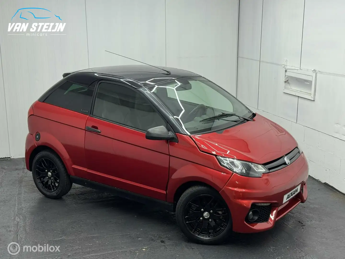 Aixam GTI Coupe Brommobiel 45km | Sportief | Carbon Roşu - 2