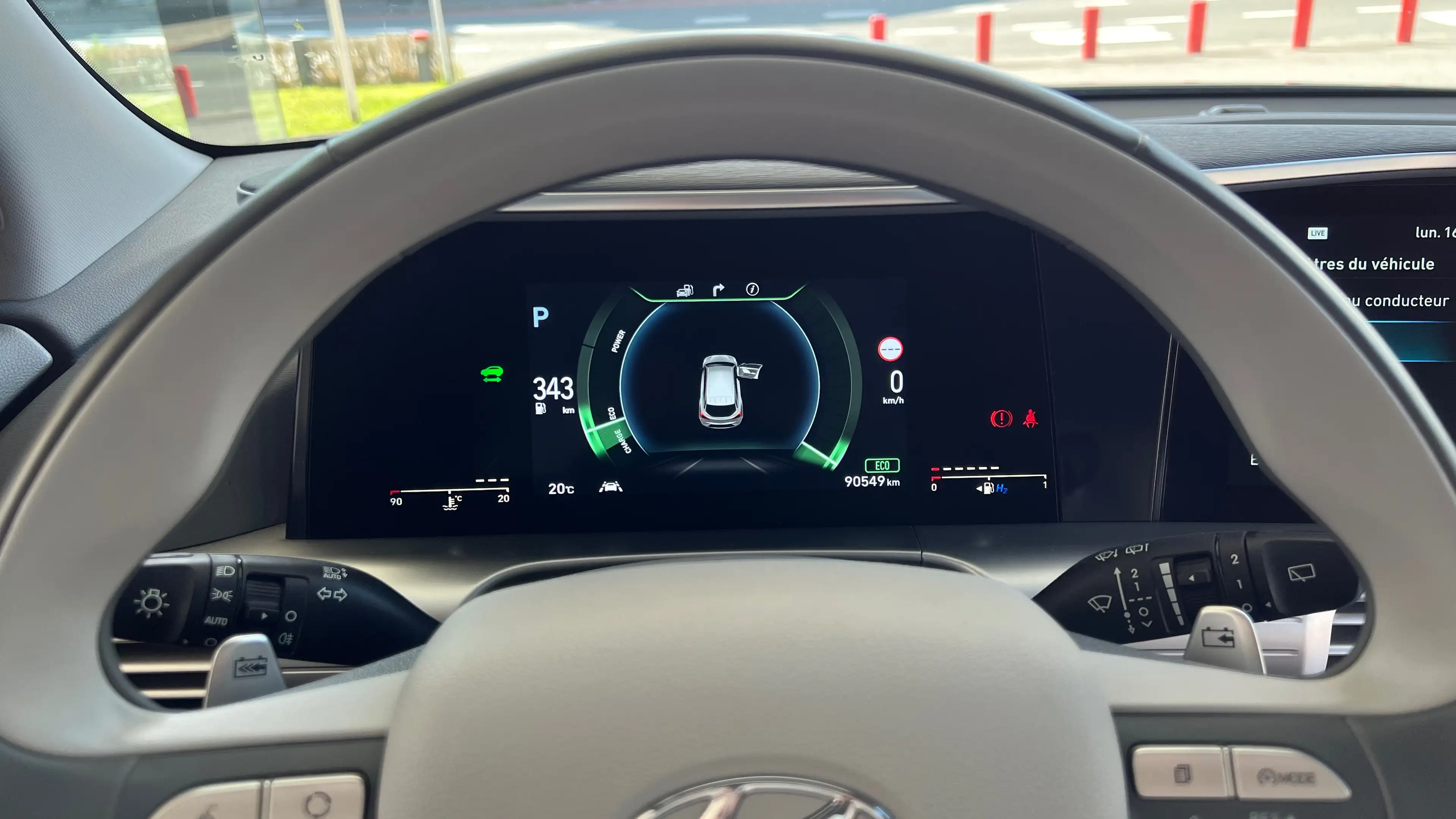 Hyundai NEXO (CO2=0) TOIT PANOR-CAMERA360-BIXENON-GPS-CUIR — photo 13