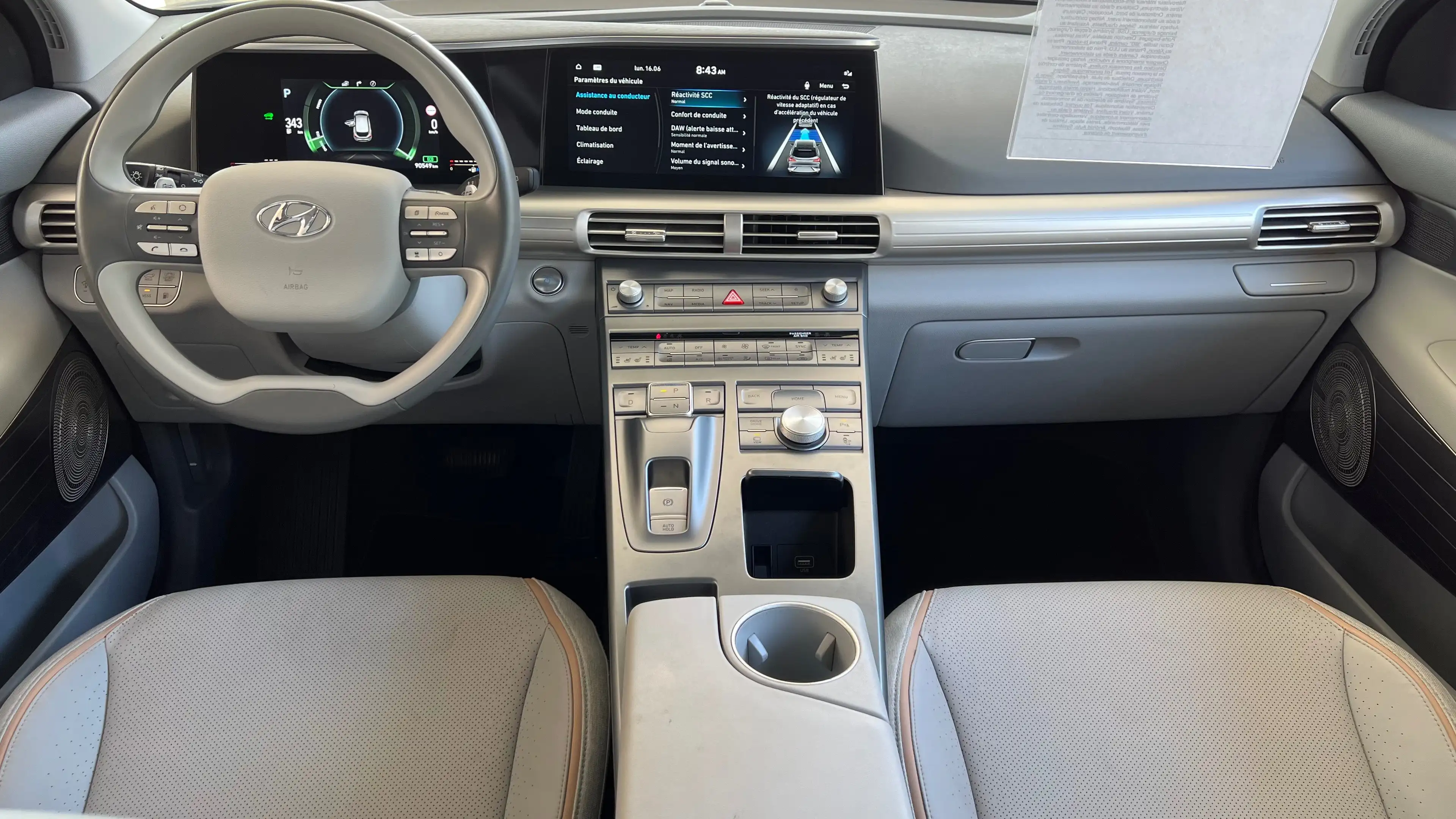 Hyundai NEXO (CO2=0) TOIT PANOR-CAMERA360-BIXENON-GPS-CUIR — photo 9