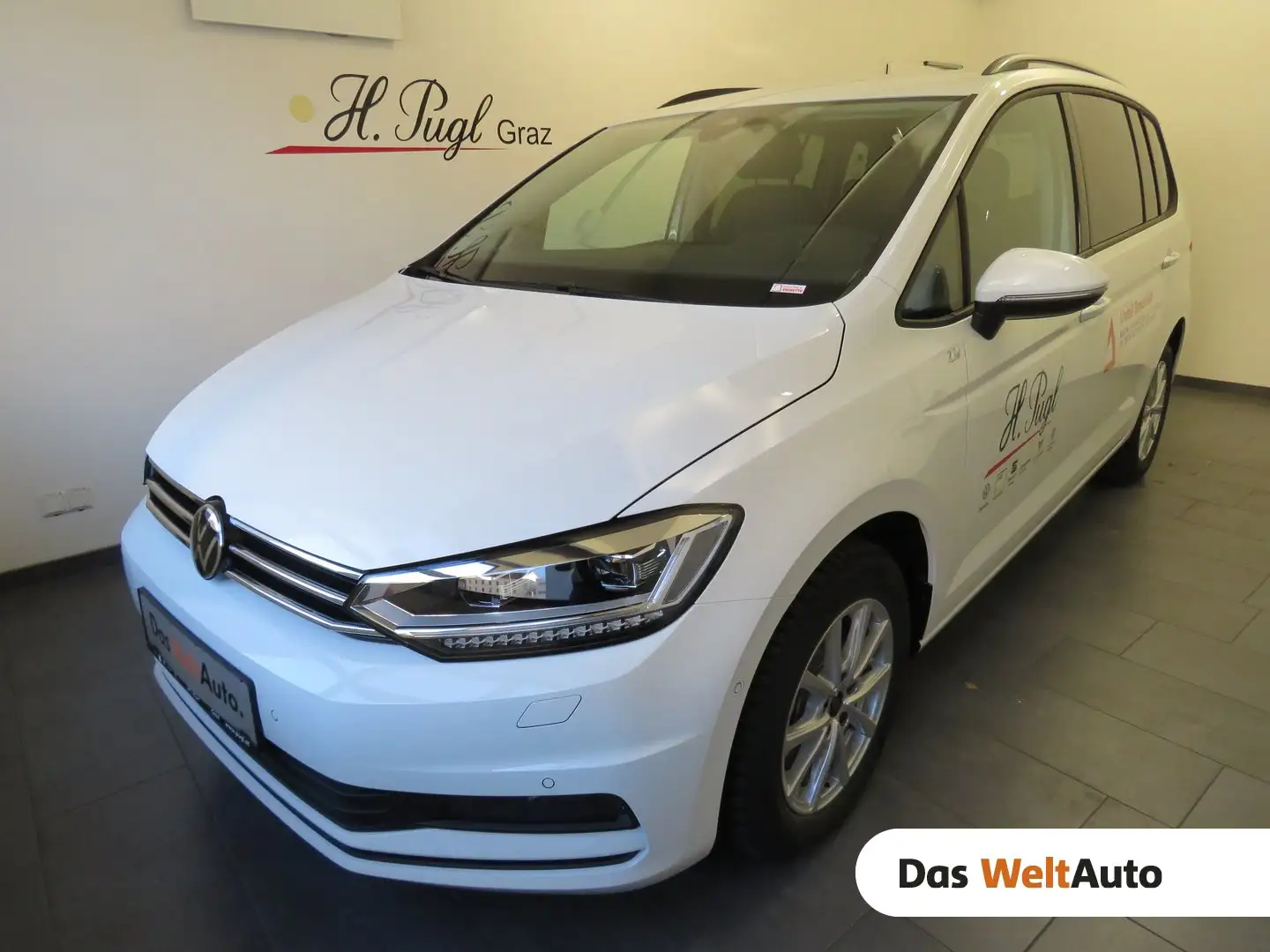 Volkswagen Touran Friends TDI DSG Weiß - 1