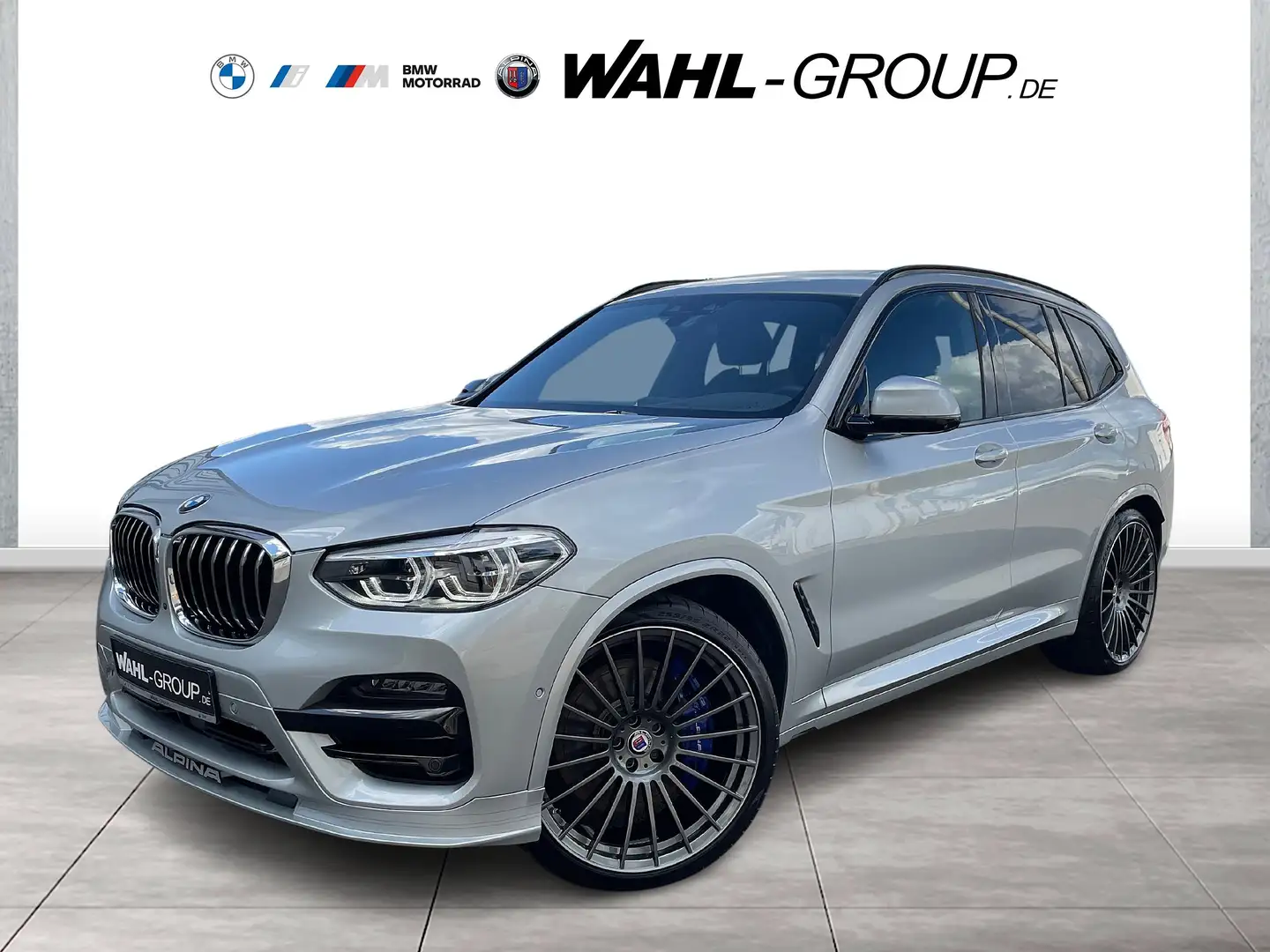 Alpina XD3 AHK KEYLESS PANO LED HEAD-UP MEMORY ALU 22" Argent - 1