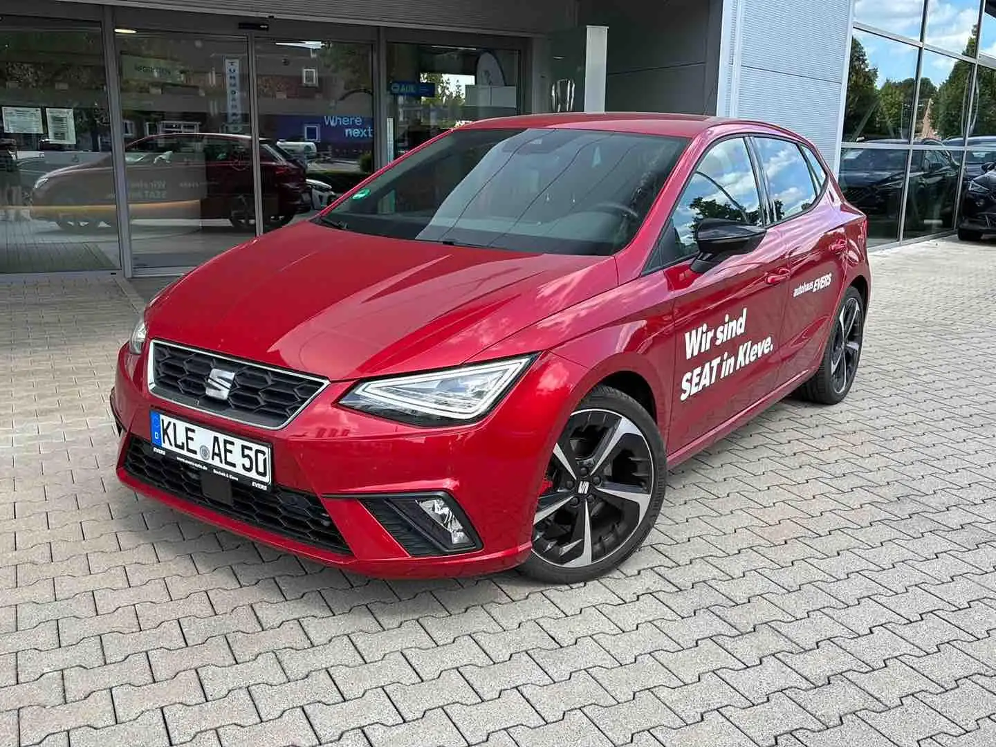 SEAT Ibiza 1.0 TSI FR DSG KAMERA LED CARPLAY ACC Rot - 2