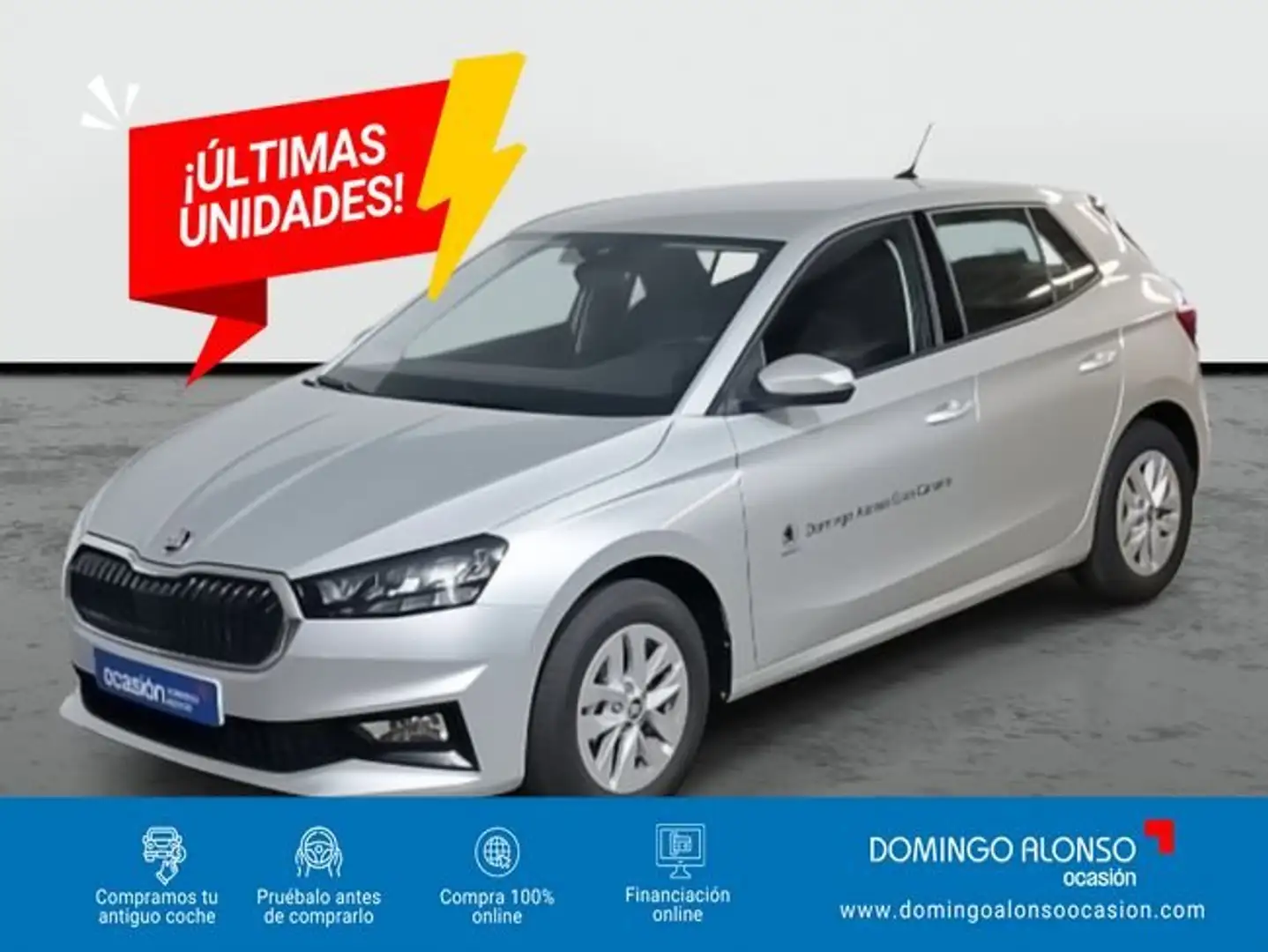 Skoda Fabia Selection 1.0 TSI 70 kW (95 CV) Manual 5 vel. Plateado - 1